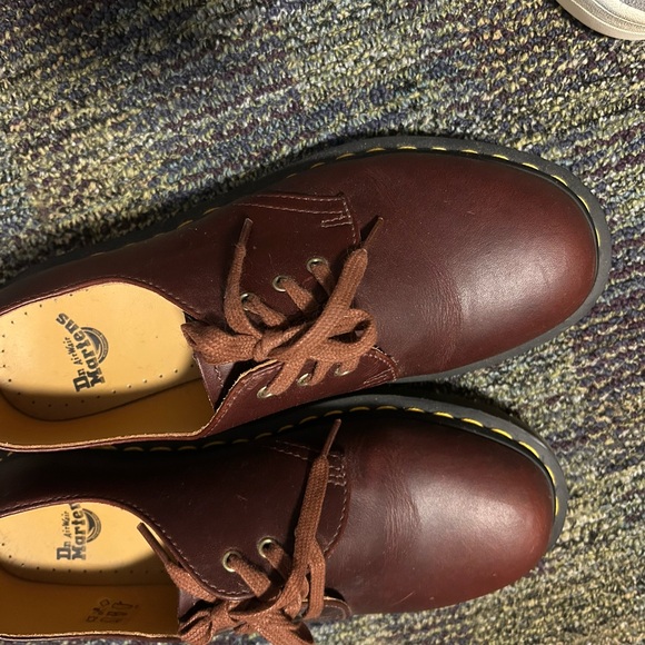 Dr martens smooth leather loafer Oxford shoe - Picture 2 of 5